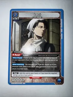 Union Arena Levi UE10ST/AOT-1-110 Rare Attack on Titan NM Regular English - Image 1