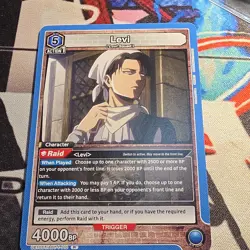 Union Arena Levi Action Trigger R Attack on Titan UE01ST/AOT14-110 English - Image 1