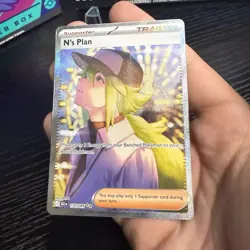 N's Plan 170/086 Sv: Black Bolt Holo Pokemon TCG CARD NM - Image 2