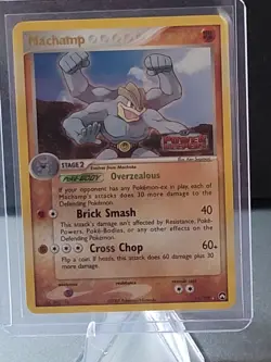 Pokemon Card Machamp 11/108 Holo Stamped Power Keepers Rare Collection LP - Image 1