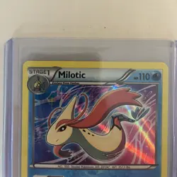 NMT Milotic Pokemon Card 44/160 XY - Primal Clash Rare Holofoil - Image 2