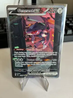 Pokemon Genesect EX & Genesect V Fusion Strike Holo Card Lot English - Image 1