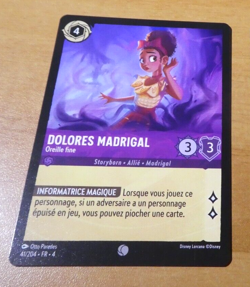LORCANA TRADING CARD GAME DISNEY CHAPITRE 4 CARTE 41/204 FR TCG NEUF - Image 1