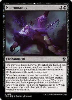 Necromancy [Murders at Karlov Manor Commander] Magic MTG - Image 1