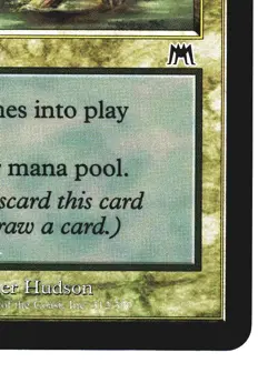 Magic The Gathering MTG - Onslaught ONS 2002 - #312 Barren Moor FOIL x1 - Image 5