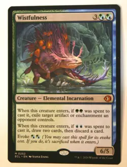 Wistfulness Near Mint-Mint, Lorwyn Eclipsed MTG Magic the Gathering - Image 1