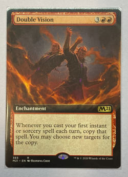 MTG - Core Set 2021 - Double Vision - Extended Art - NM - Image 1