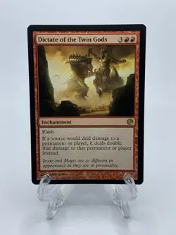 Dictate of the Twin Gods - Journey Into Nyx - MTG - Rare - Magic The Gathering - Image 1