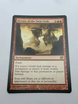 Dictate of the Twin Gods - Journey Into Nyx - MTG - Rare - Magic The Gathering - Image 2