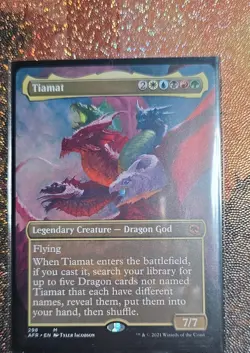 Tiamat (Borderless) Adventures in the Forgotten Realms Regular - Image 1