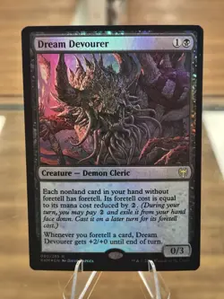 Dream Devourer 1x FOIL KHM MTG Kaldheim Rare MINT black Free Shipping! - Image 1