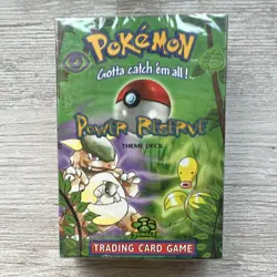 Pokemon TCG Jungle Power Reserve Theme Deck 1999 Wizards of the Coast 60 Cards - Image 1