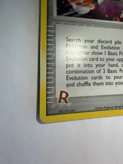 Pokemon TCG Pokemon Retriever EX Team Rocket Returns Reverse Holo Uncommon 84/1… - Image 3