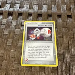 Pokemon TCG Pokemon Retriever Team Rocket Returns 84/109 Reverse Holo Uncommon - Image 1