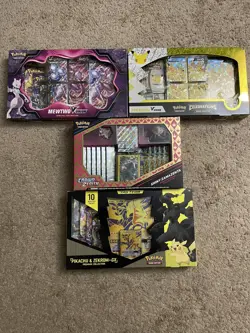 Pokemon Pikachu Tag Team Celebrations Evolving Skies Mewtwo Crown Zenith LOT🔥📈 - Image 3