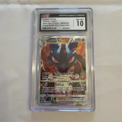 CGC 10 LUCARIO VSTAR SWSH291 BLACK STAR PROMO POKEMON CROWN ZENITH English - Image 1