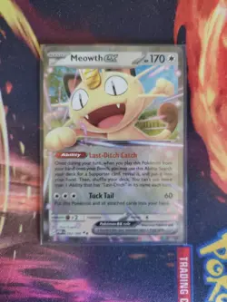 Meowth ex 062/088 Double Rare - Pokemon TCG Perfect Order - NM - Image 1