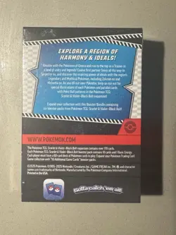 Pokemon TCG Scarlet and Violet Black Bolt Booster Box - Factory Sealed - Image 3
