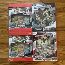 Pokemon Scarlet & Violet Black Bolt White Flare 2-Pack Poster Binder Box (Qty 2) - Image 1