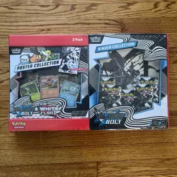 Pokemon Scarlet & Violet Black Bolt White Flare 2-Pack Poster Binder Box (Qty 2) - Image 2