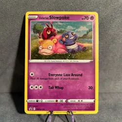 Galarian Slowpoke SWSH126 Holo Sword & Shield Promo Pokemon NM - Image 1
