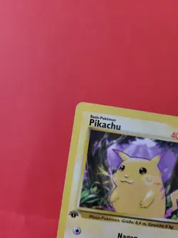 Pokemon Karten Sammlung - Starter Pikachu 60/64 1. Edition Base - VG-Excellent - Image 2