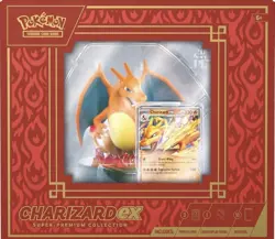 NEW & SEALED Pokemon TCG - Charizard ex Super Premium Collection Figure Box - Image 3