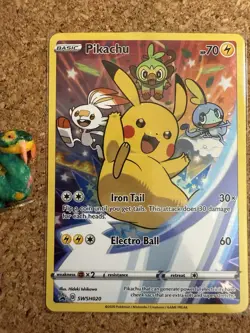 Pikachu - Sword & Shield - SWSH020 - Black Star Promo Holo - Pokemon TCG - EN - Image 1