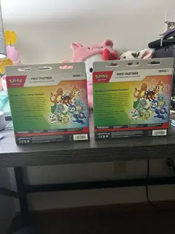 Two Pokemon TCG First Partner Illustration Collection Series 1 Boxes New/Sealed - Image 3