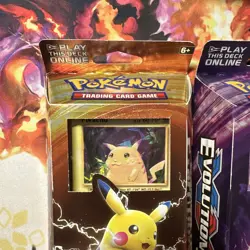 Mewtwo Mayhem and Pikachu Power Theme Deck 2016 Pokemon XY Evolutions SEALED - Image 3