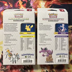 Mewtwo Mayhem and Pikachu Power Theme Deck 2016 Pokemon XY Evolutions SEALED - Image 5