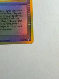 Pokemon TCG Team Magma Ball 80/95 Team Magma vs Team Aqua Reverse Holo 2004 - Image 5