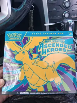 Pokemon Ascended Heroes Elite Trainer Box New Factory Sealed - Image 1