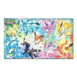 Pokemon Prismatic Evolutions Playmat - Board Game Mat Super Premium Pad/Mousepad - Image 1