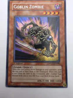 2008 Yu-Gi-Oh! Phantom Darkness 1st Edition Goblin Zombie #PTDN-EN098 - Image 1