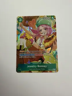 Jewelry Bonney (Alternate Art) PRB02-004 Premium Booster Vol. 2 Foil Rare - Image 1