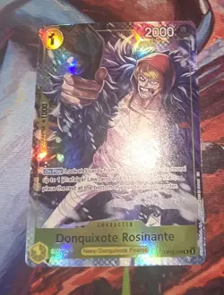 Donquixote Rosinante OP12-108 One Piece Illustration Box 6 Promo - Image 3