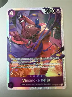Vinsmoke Reiju OP12-063 SR Legacy of the Master - ONE PIECE Card Game ENGLISH - Image 1