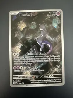 Pokemon TCG Mewtwo 052 Scarlet & Violet Promo Holo Card - Image 1