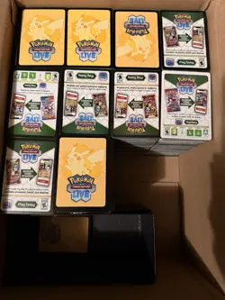Pokemon TCG Live Digital Code Cards Lot of 4500 + never used - Image 1