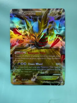 Giratina EX 57/98 Ancient Origins Holo Rare Pokemon TCG Card - Image 1