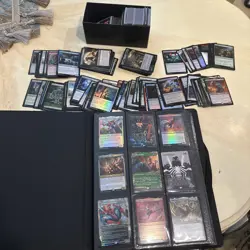 MTG Magic the Gathering Spiderman LOT 300+ TCG Cards- Foils & Commons Venom King - Image 1