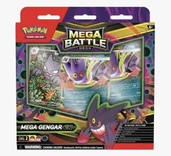 Pokemon Mega Battle Deck Mega Gengar EX & Haunter Trading Card Game Psychic - Image 1