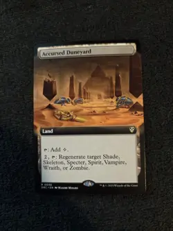 Magic the Gathering (mtg): DRC: Accursed Duneyard - Rare - Image 1