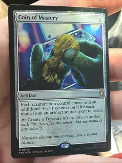 Coin of Mastery - (Surge Foil) Teenage Mutant Ninja Turtles - Mtg - Image 3