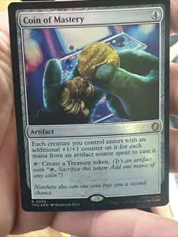Coin of Mastery - (Surge Foil) Teenage Mutant Ninja Turtles - Mtg - Image 5