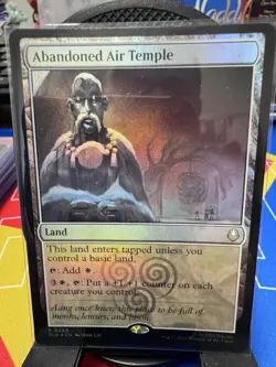 Abandoned Air Temple-Avatar: The Last Airbender-Extended Art-Foil-386-NM - Image 1