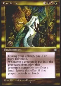 1x Earthlink Heavy Play, English Ice Age MTG Magic - Image 1