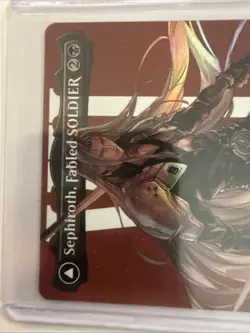 Sephiroth, Fabled SOLDIER (0382) (Borderless) Final Fantasy Foil MTG - Image 2
