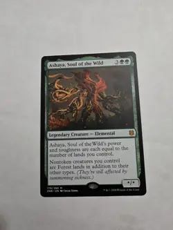 Magic: The Gathering Ashaya, Soul of the Wild 179 Zendikar Rising Mythic Regular - Image 1